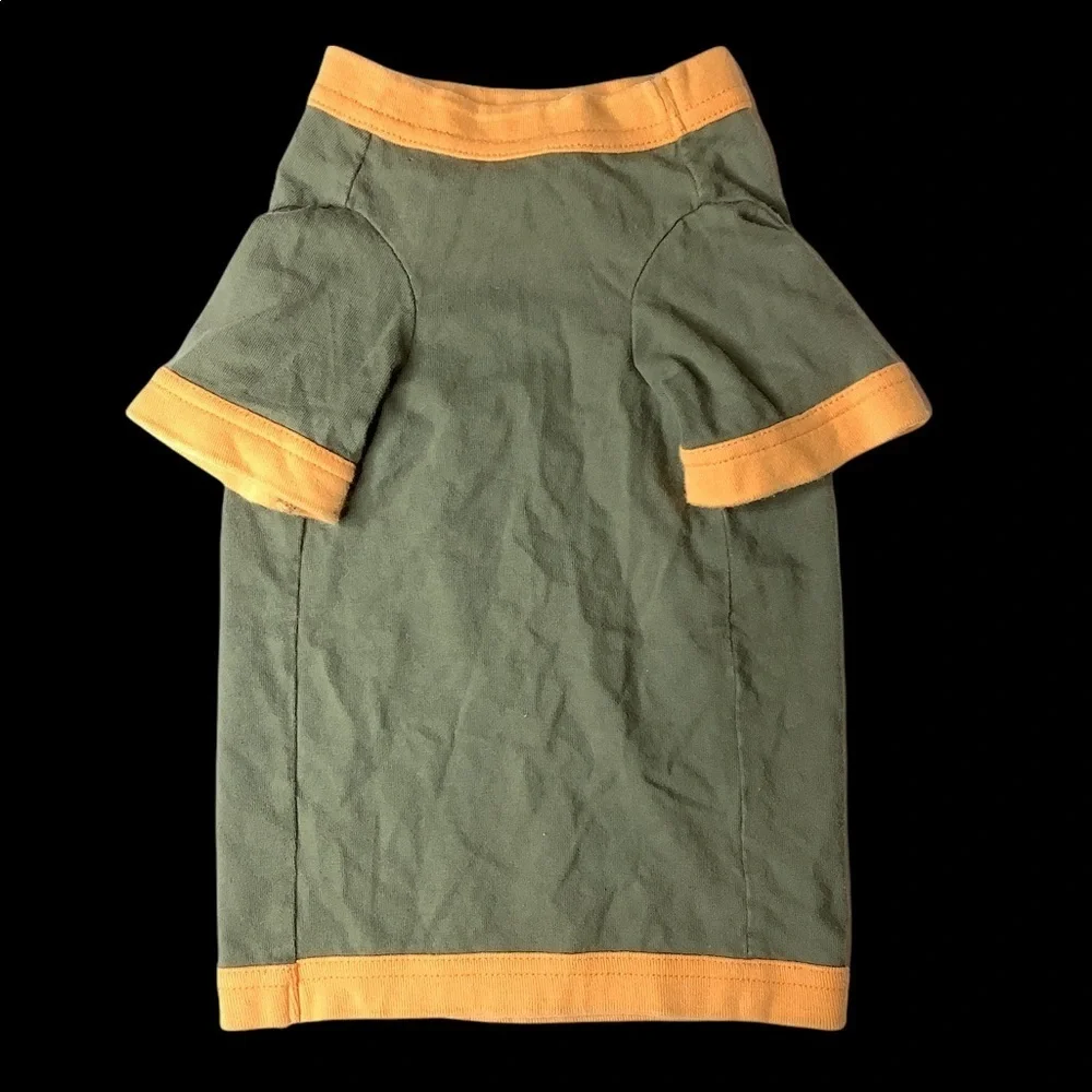 Army Green Dog Statement Tee
